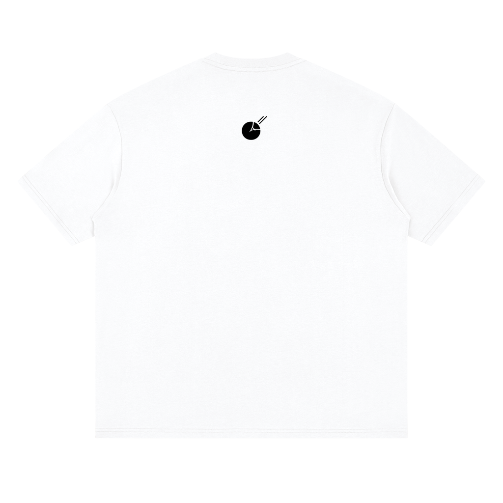 Stone Code Loose Drop Shoulder T-Shirt