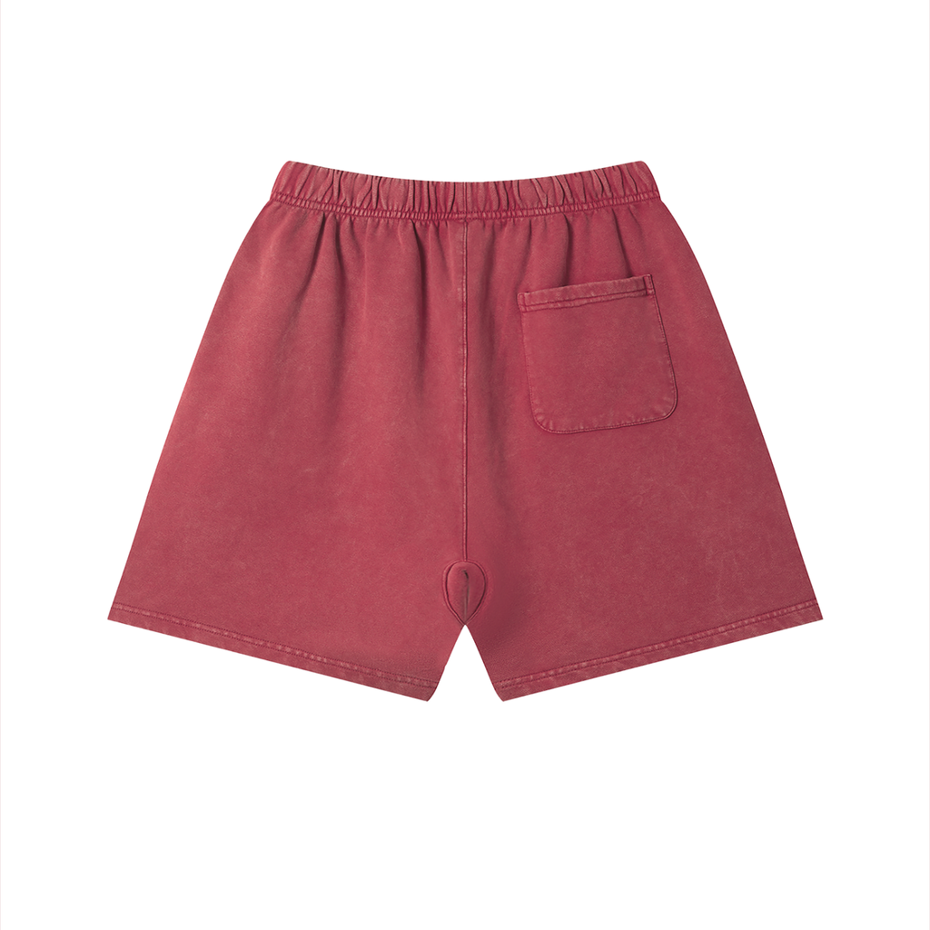 Stone Code Vintage Wash Cotton Shorts