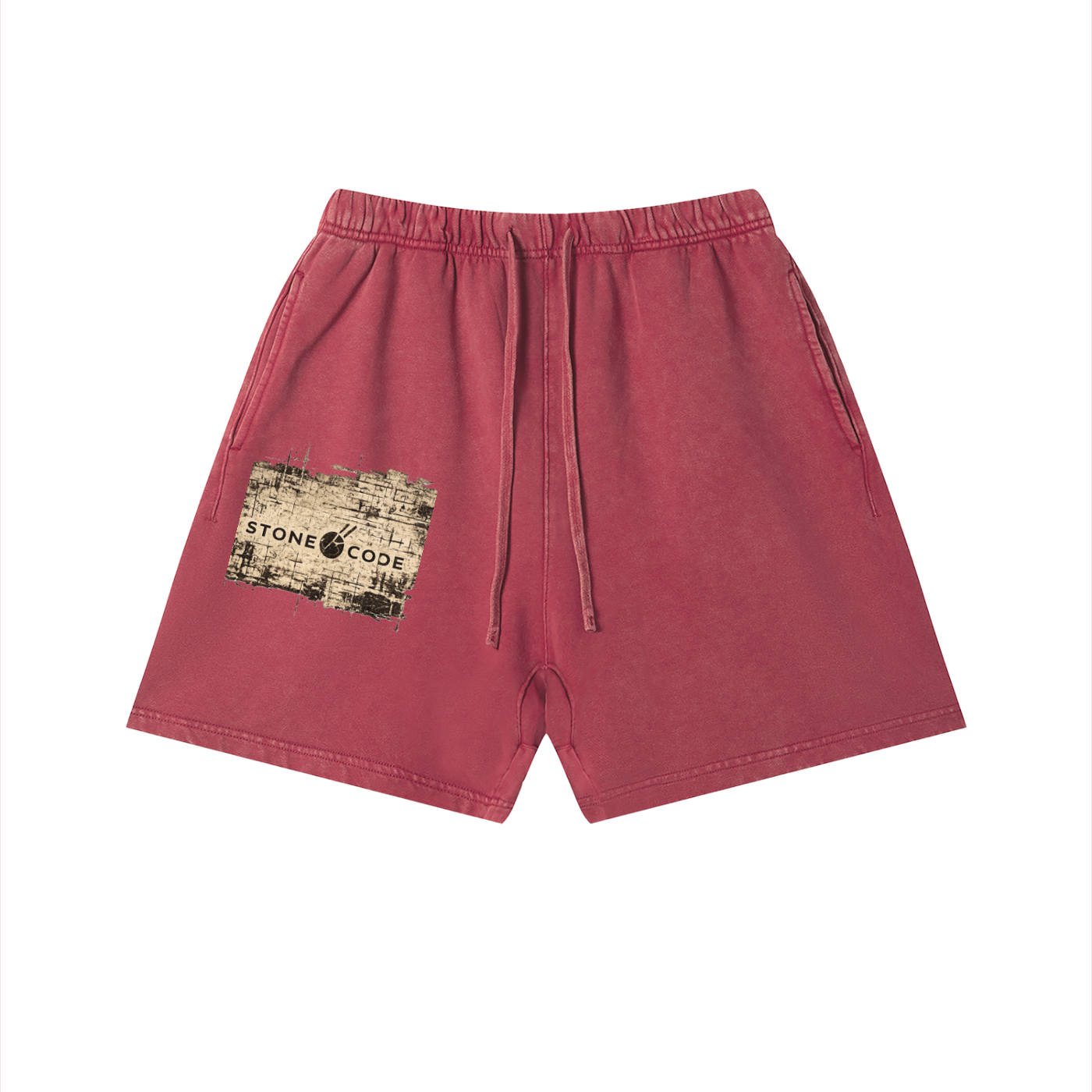 Stone Code Vintage Wash Cotton Shorts