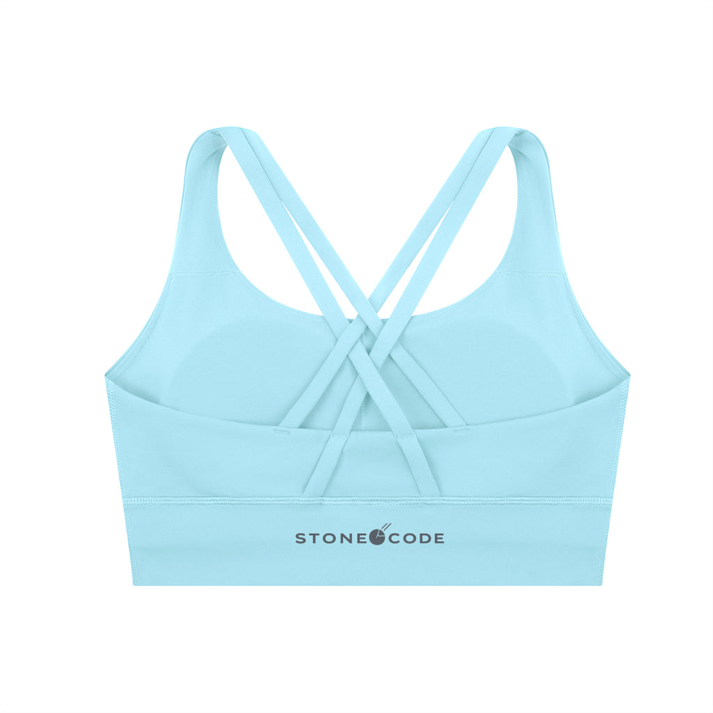 Strappy Criss-Cross Sports Bra
