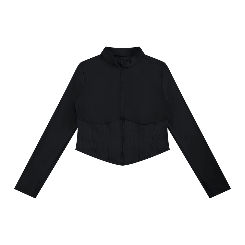 Stone Code Slim Fit Full-Zip Yoga Jacket