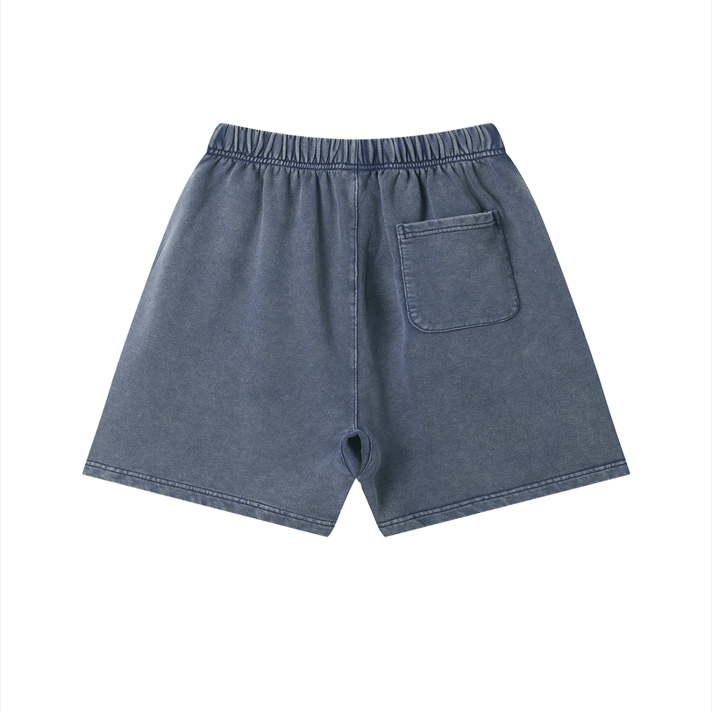 Stone Code Vintage Wash Cotton Shorts