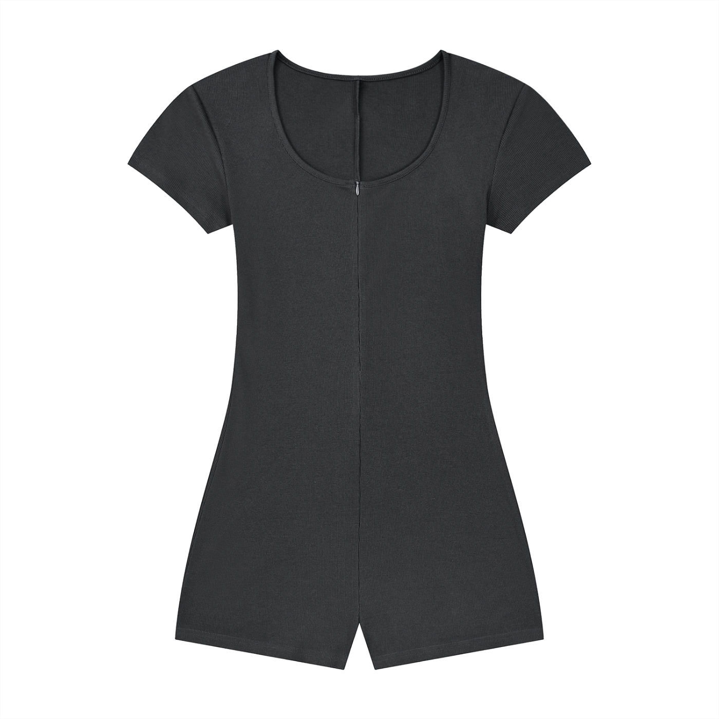 Stone Code Dual-Function Cape Tie-Waist Romper
