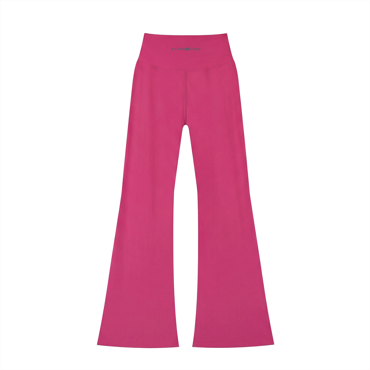 Stone Code High-Waisted Flare Leggings