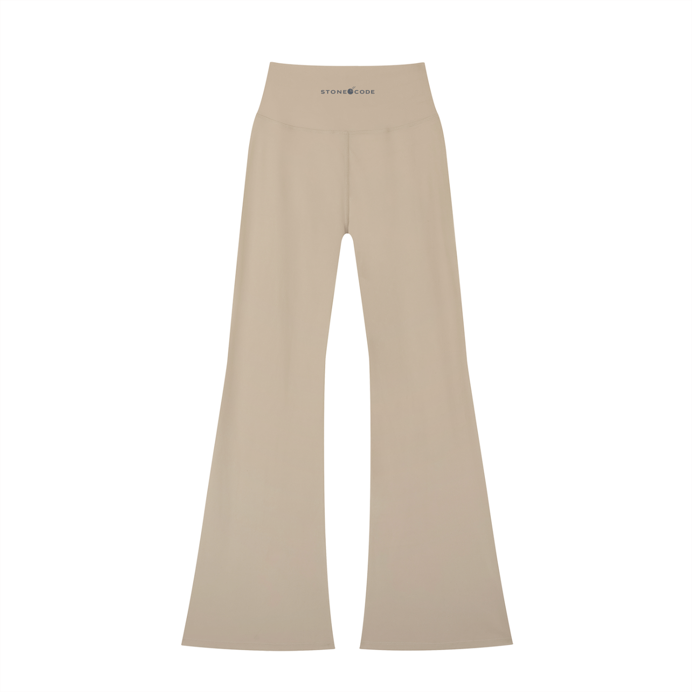 Stone Code High-Waisted Flare Leggings