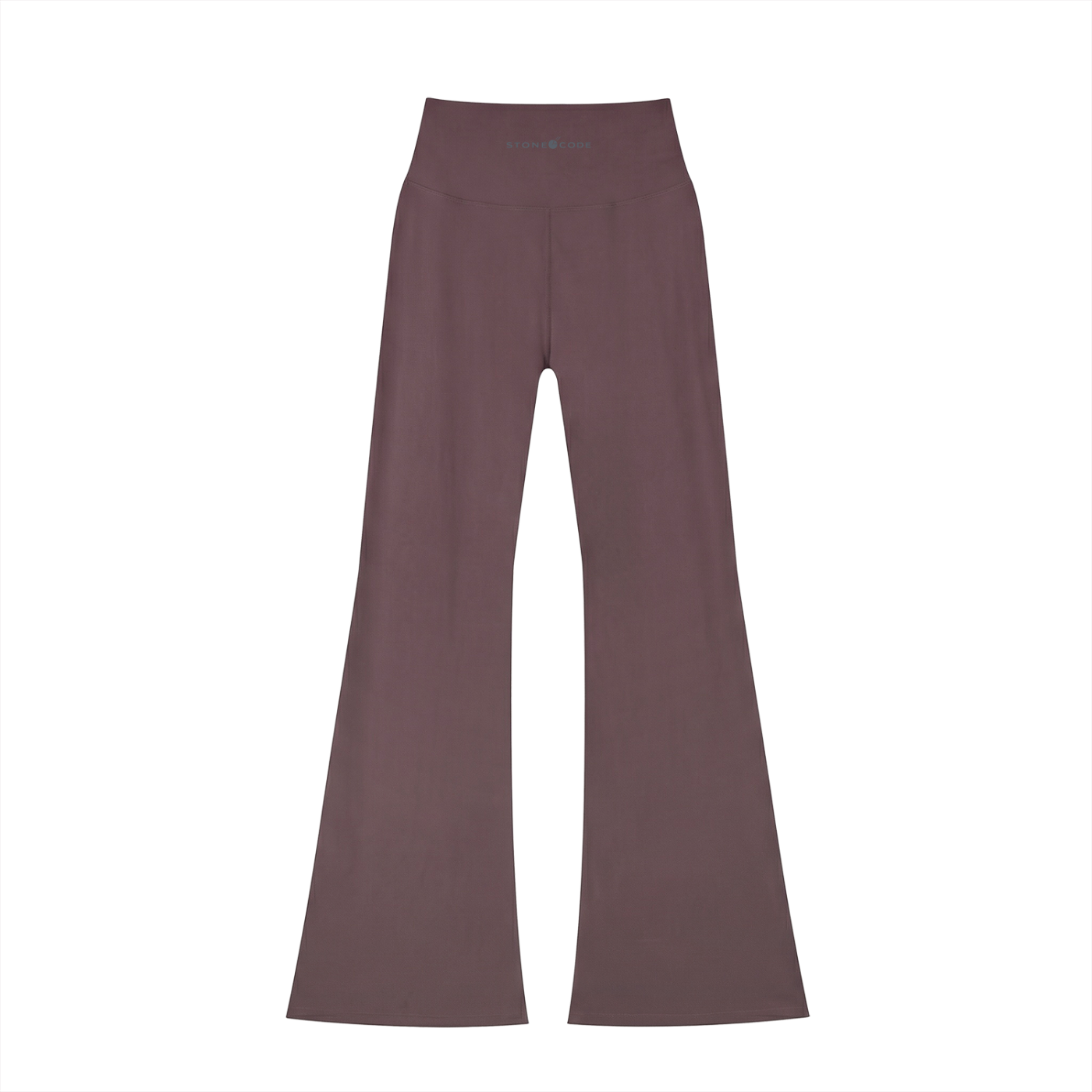 Stone Code High-Waisted Flare Leggings