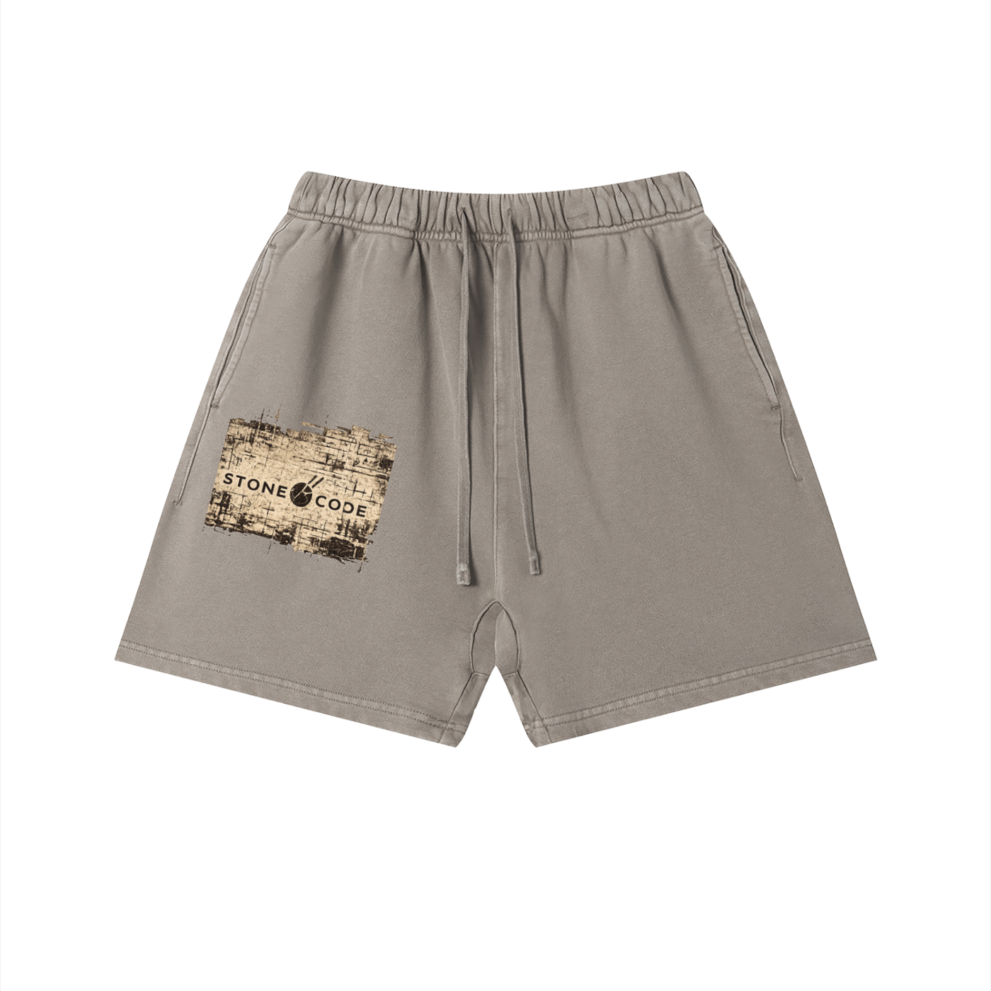 Stone Code Vintage Wash Cotton Shorts