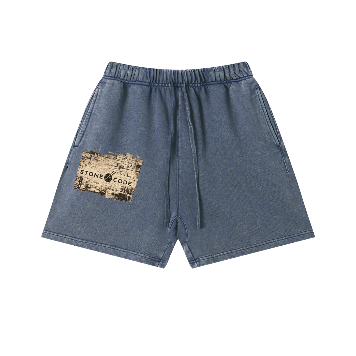 Stone Code Vintage Wash Cotton Shorts