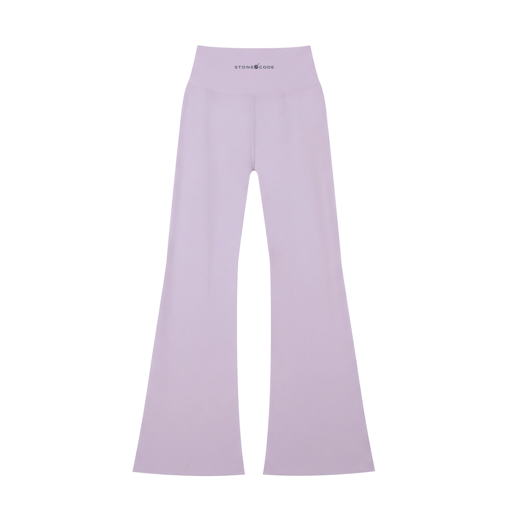 Stone Code High-Waisted Flare Leggings