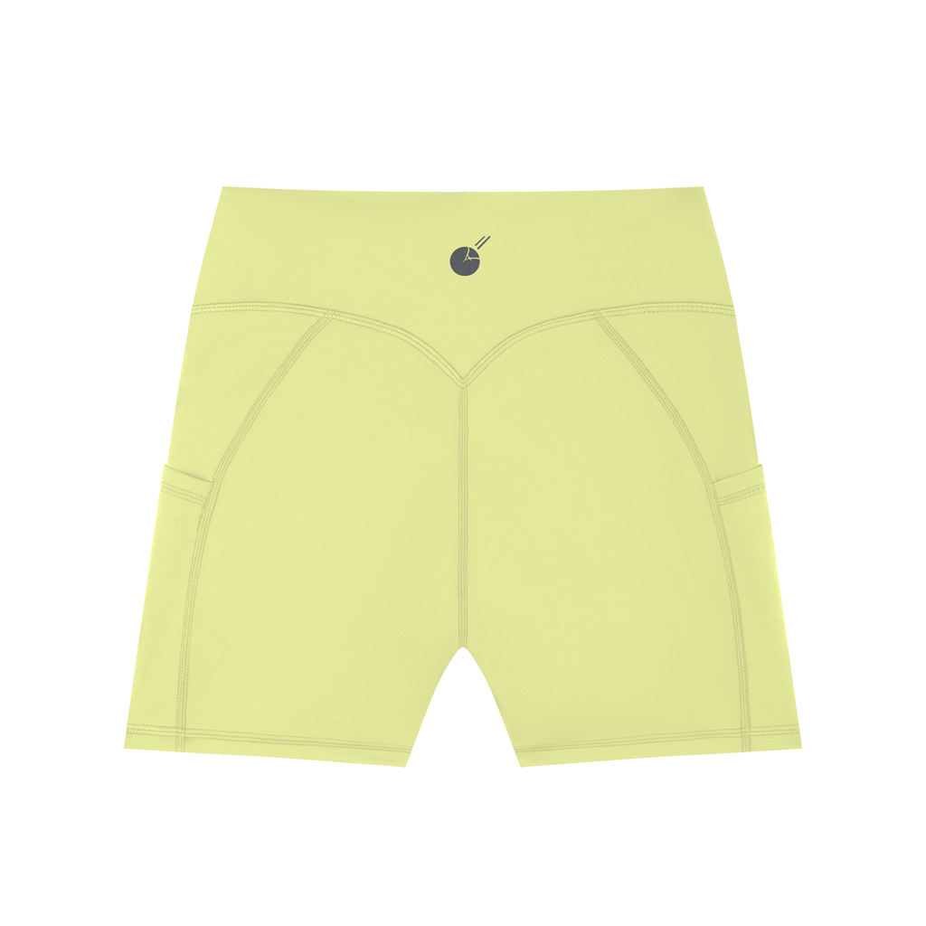 Stone Code High-Waisted Pocket Biker Shorts