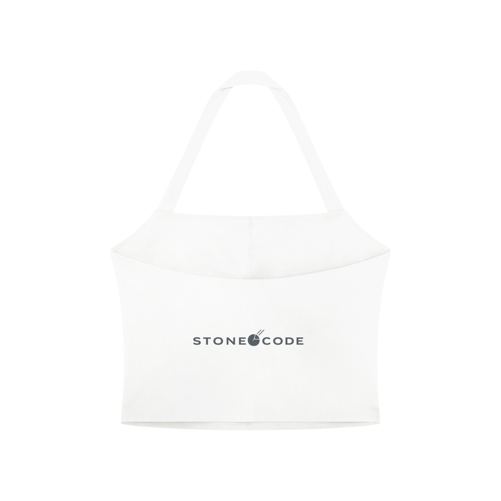 Women's Halter Crop Sports Bra