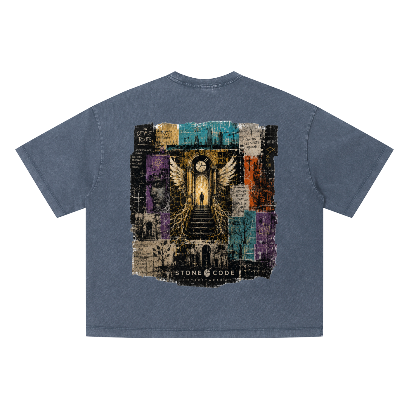 Stone Code Vintage Wash Boxy T-Shirt