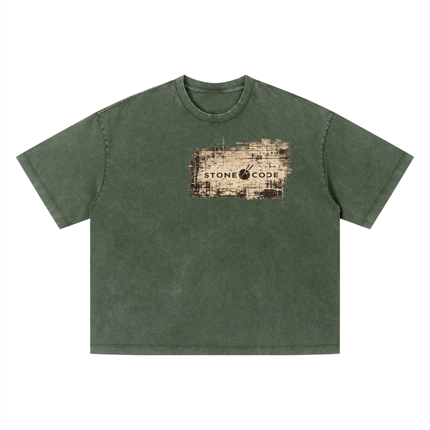 Stone Code Vintage Wash Boxy T-Shirt