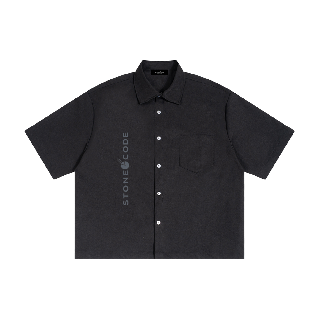 Stone Code Boxy Heavyweight Short Sleeve Shirt