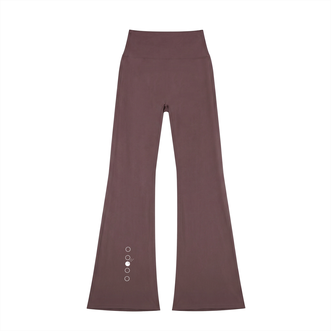 Stone Code High-Waisted Flare Leggings