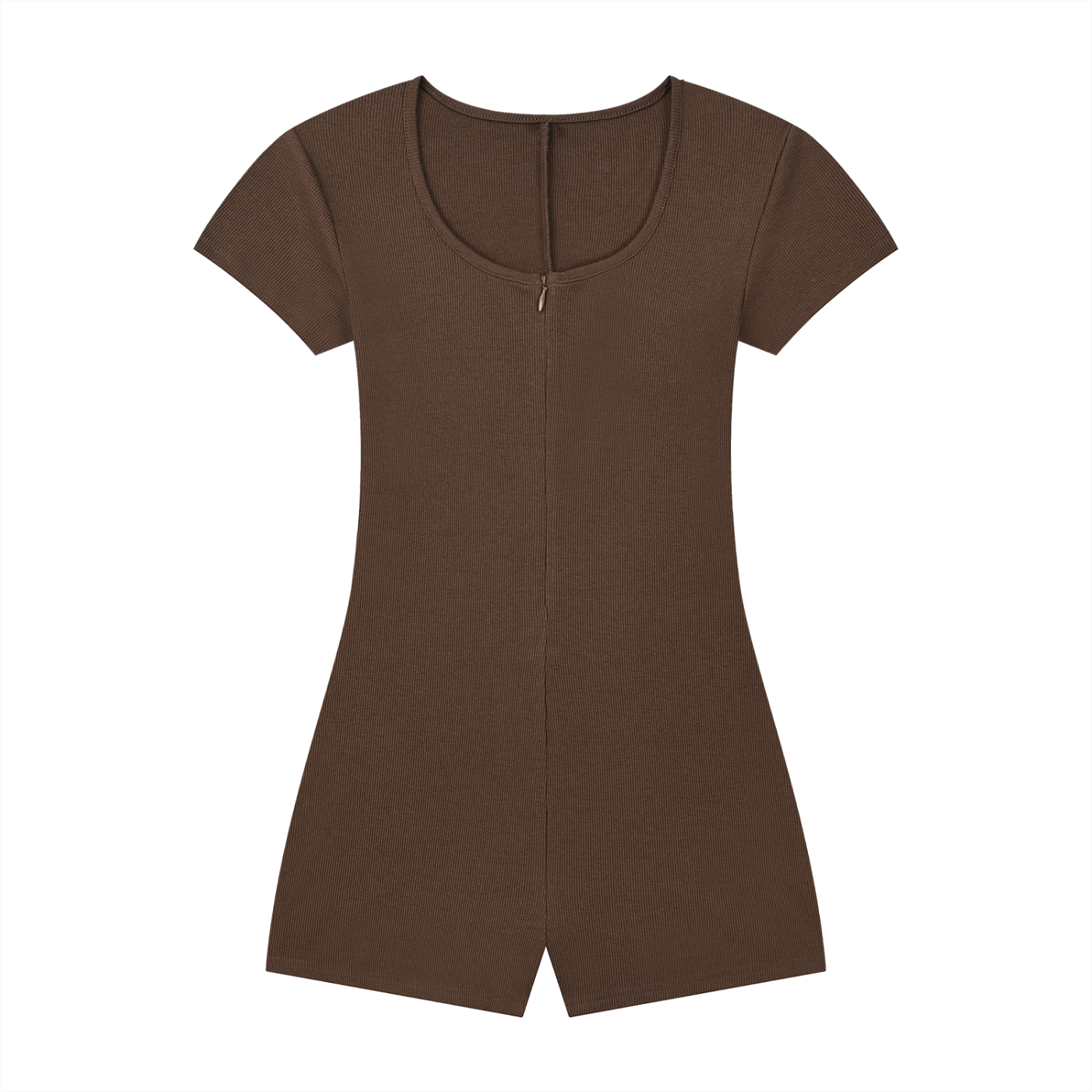 Stone Code Dual-Function Cape Tie-Waist Romper