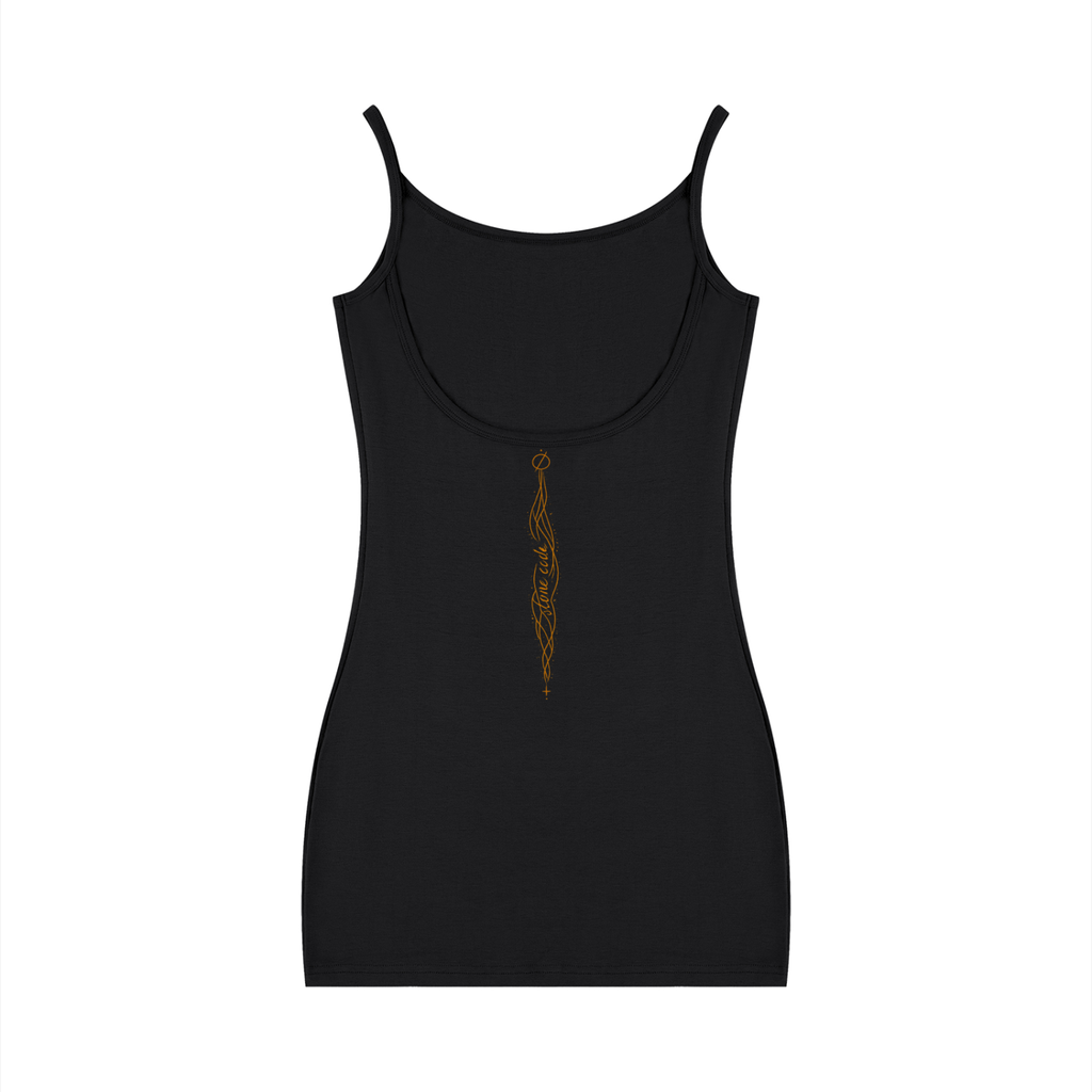 Women's Solid Tight Sleeveless Dress
