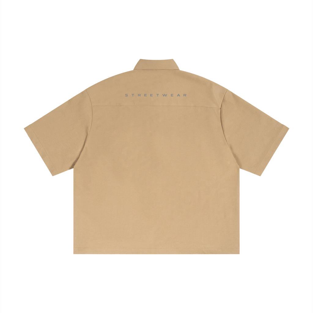 Stone Code Boxy Heavyweight Short Sleeve Shirt