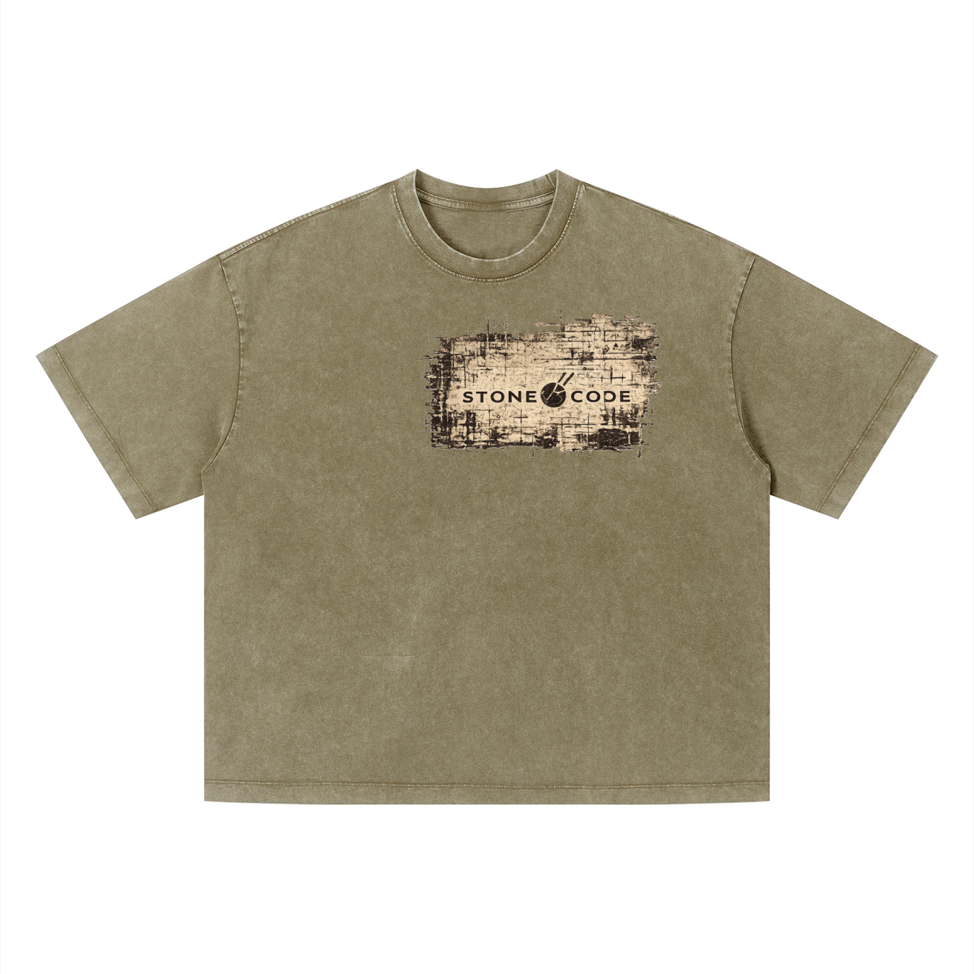 Stone Code Vintage Wash Boxy T-Shirt