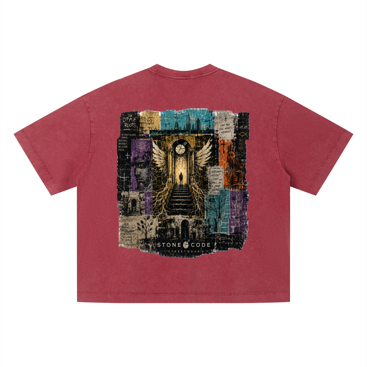 Stone Code Vintage Wash Boxy T-Shirt