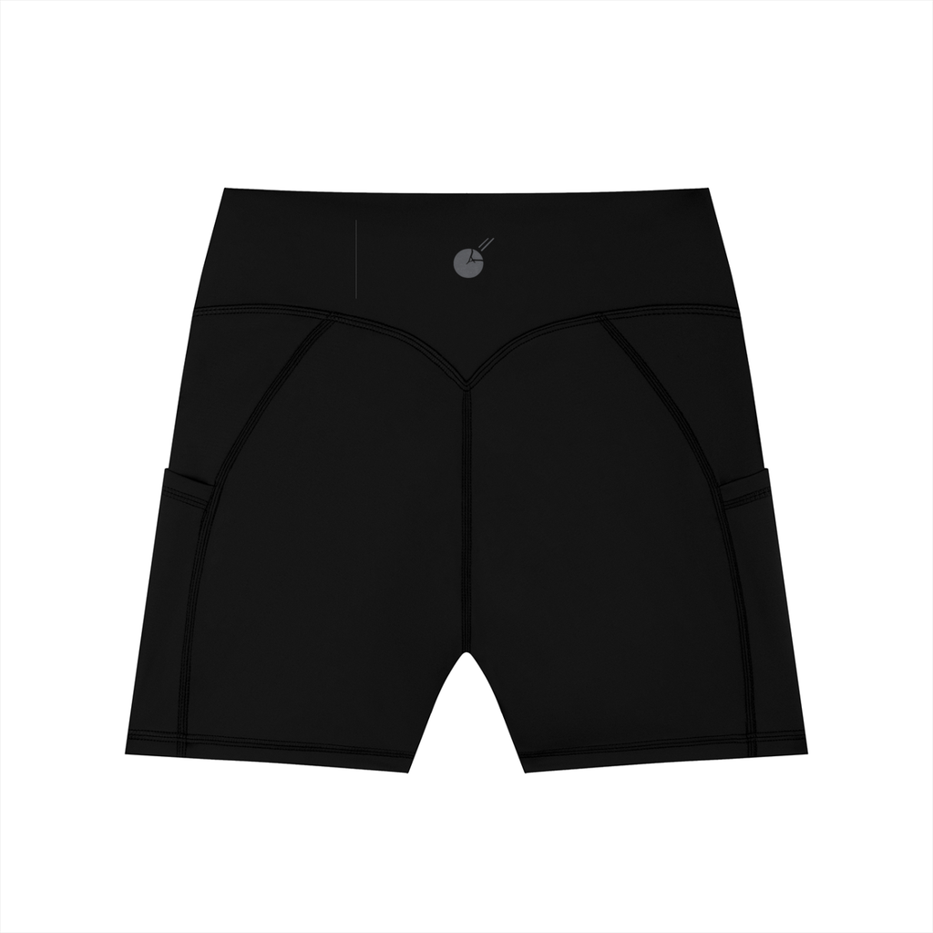 Stone Code High-Waisted Pocket Biker Shorts
