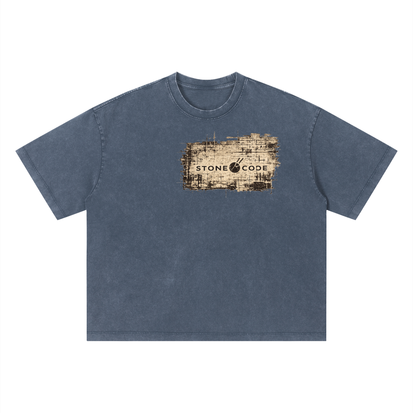 Stone Code Vintage Wash Boxy T-Shirt