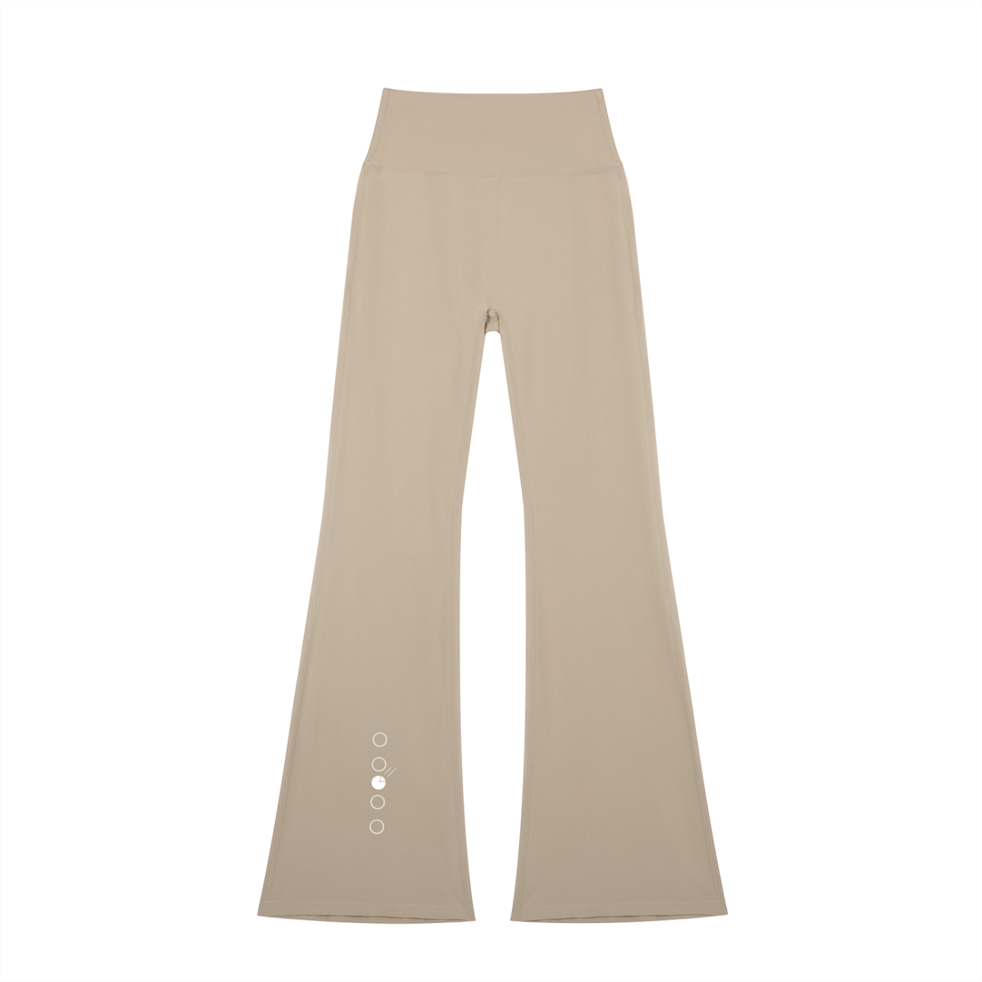 Stone Code High-Waisted Flare Leggings