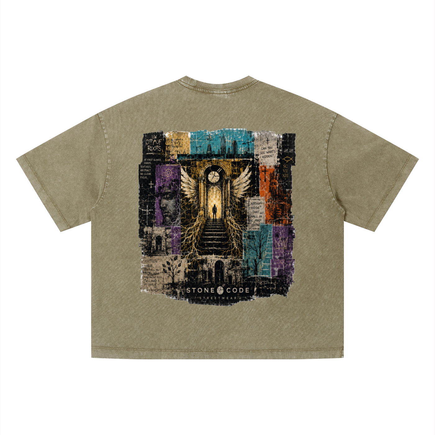 Stone Code Vintage Wash Boxy T-Shirt