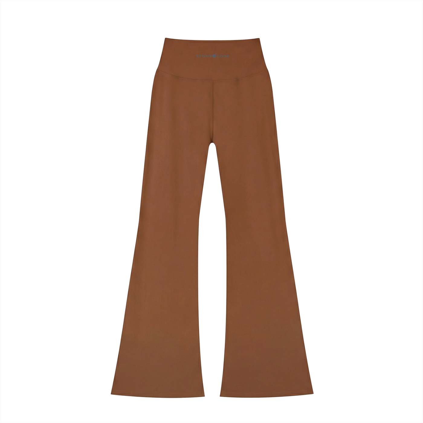 Stone Code High-Waisted Flare Leggings