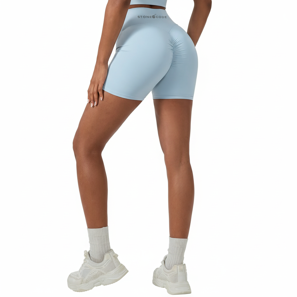 Stone Code High-Waisted Biker Shorts