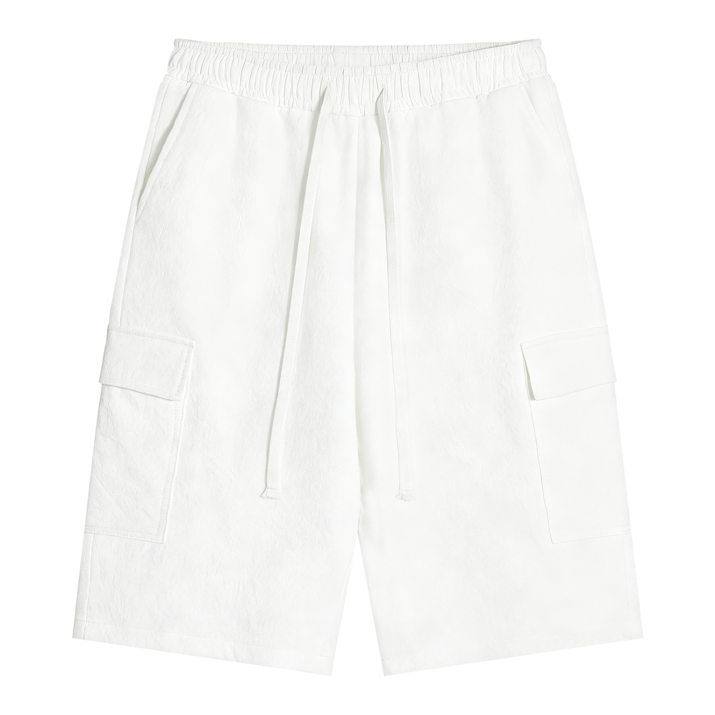 Stone Code  Drawstring Cargo Shorts