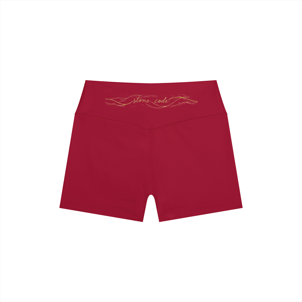 Stone Code High Rise Yoga Shorts