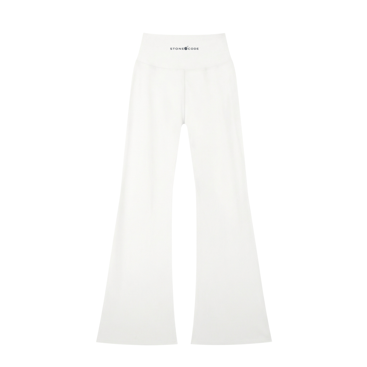 Stone Code High-Waisted Flare Leggings