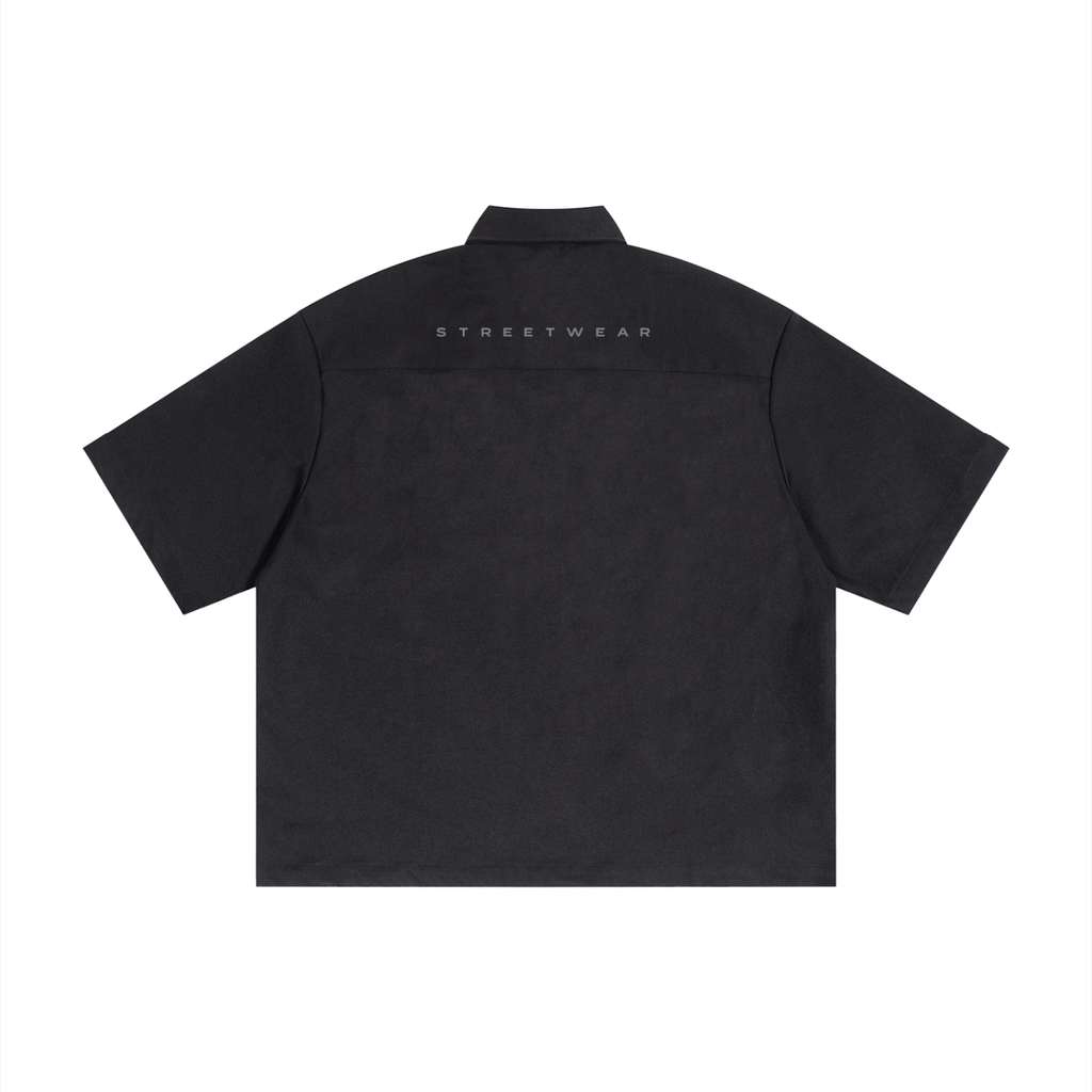Stone Code Boxy Heavyweight Short Sleeve Shirt
