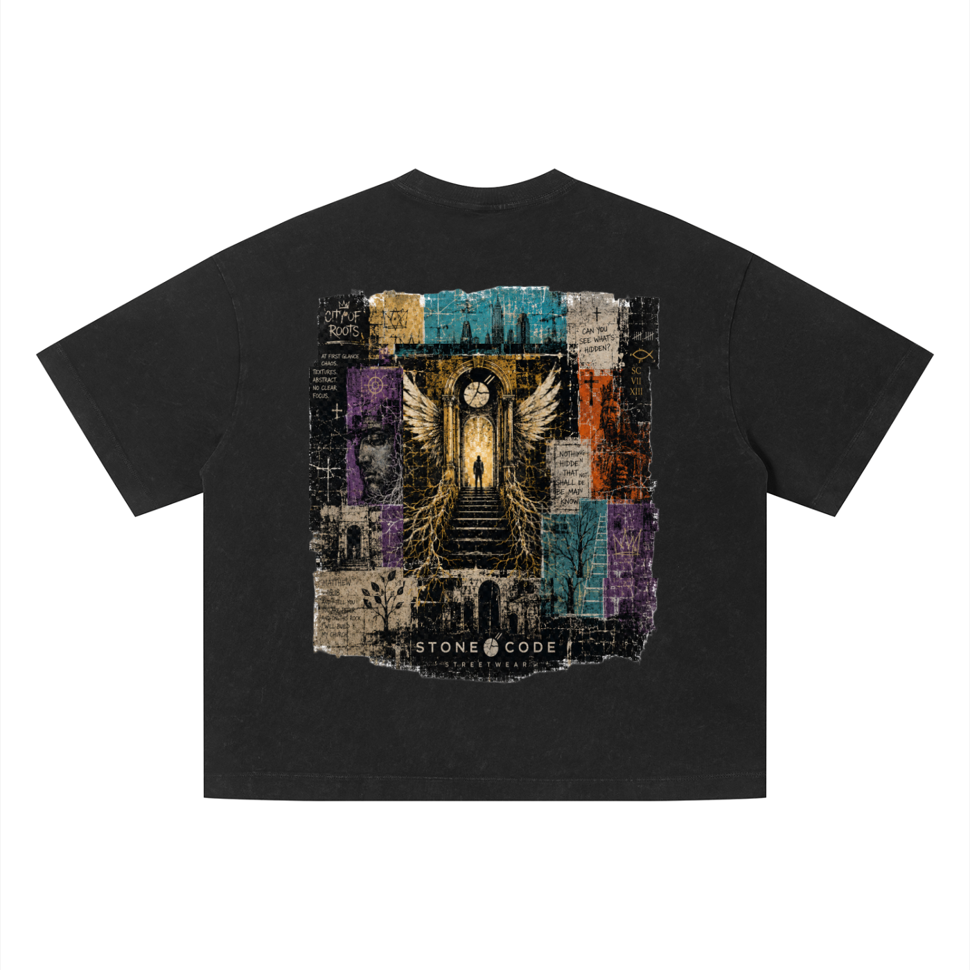 Stone Code Vintage Wash Boxy T-Shirt