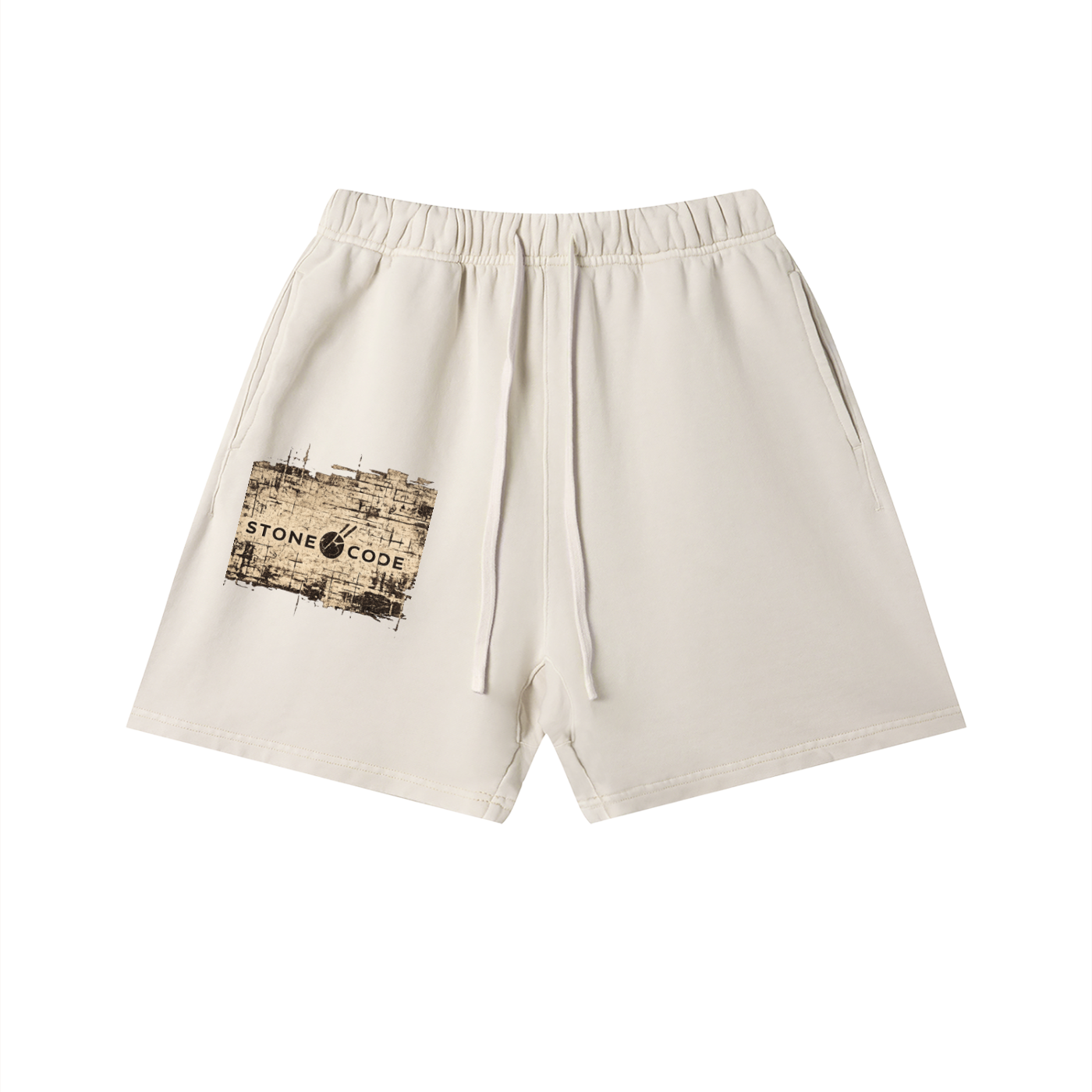 Stone Code Vintage Wash Cotton Shorts