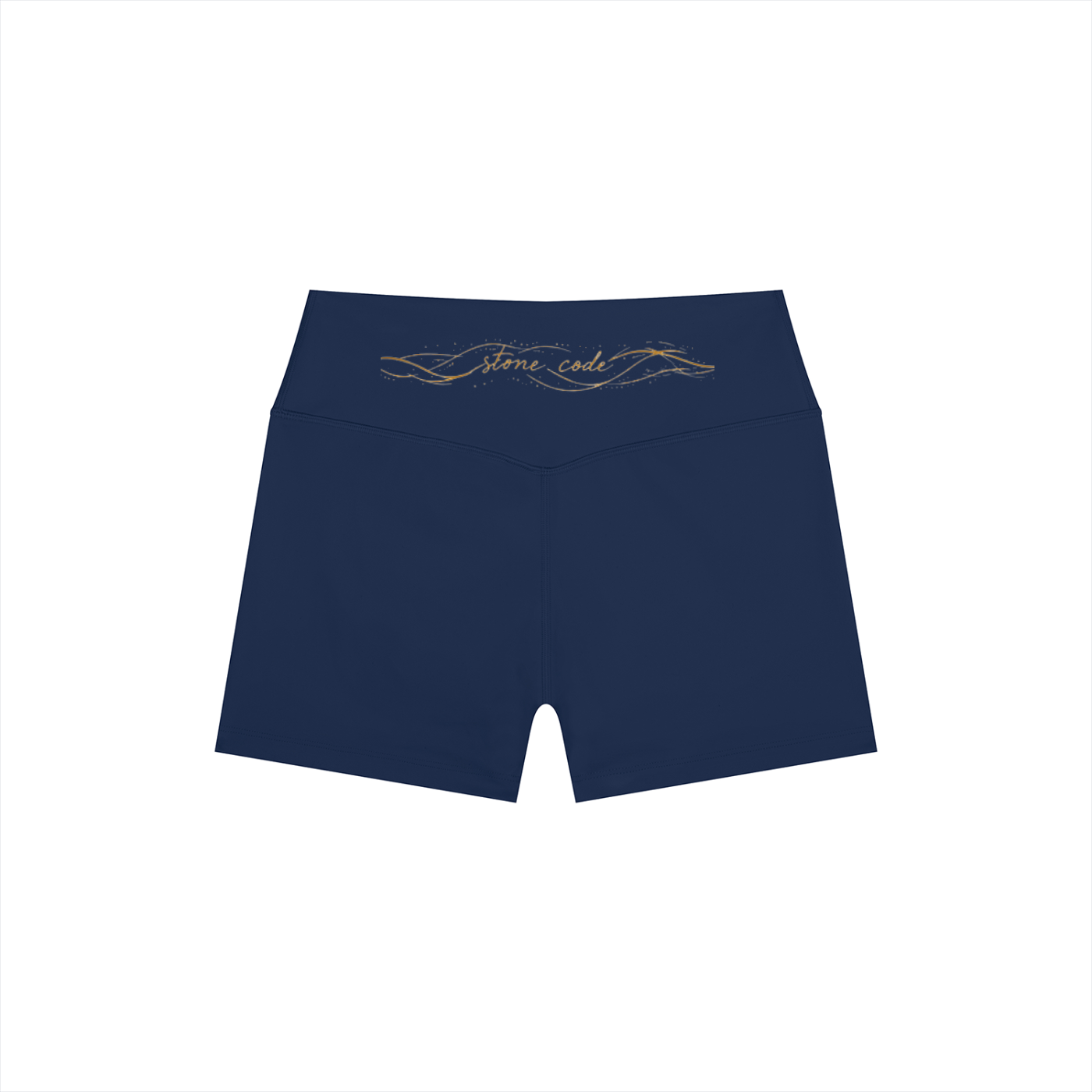 Stone Code High Rise Yoga Shorts