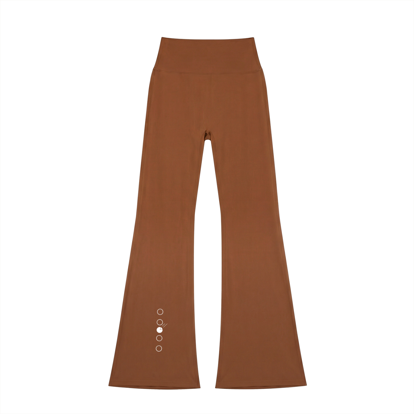 Stone Code High-Waisted Flare Leggings