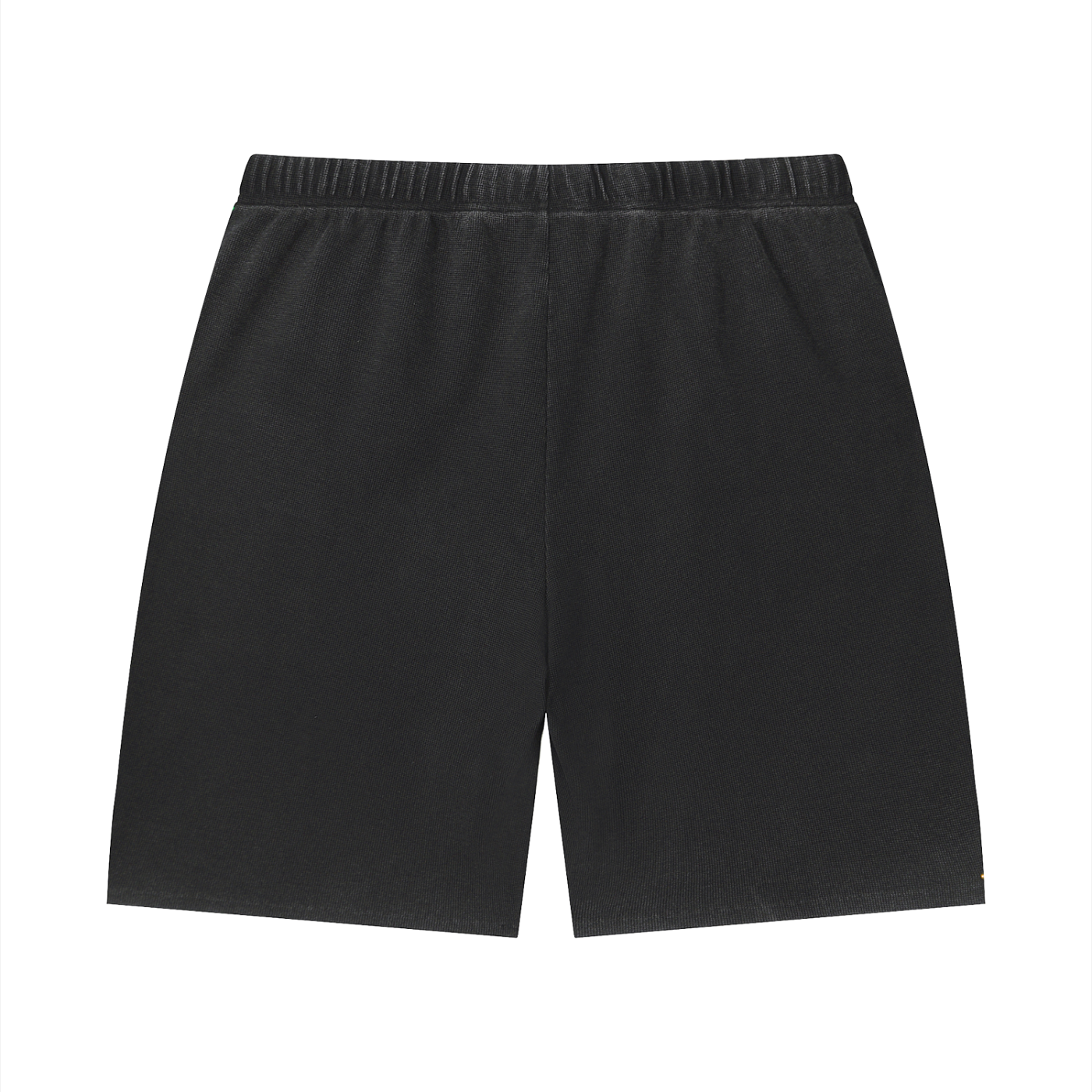 Stone Code Vintage Wash Sunfade Waffle Raw Hem Shorts