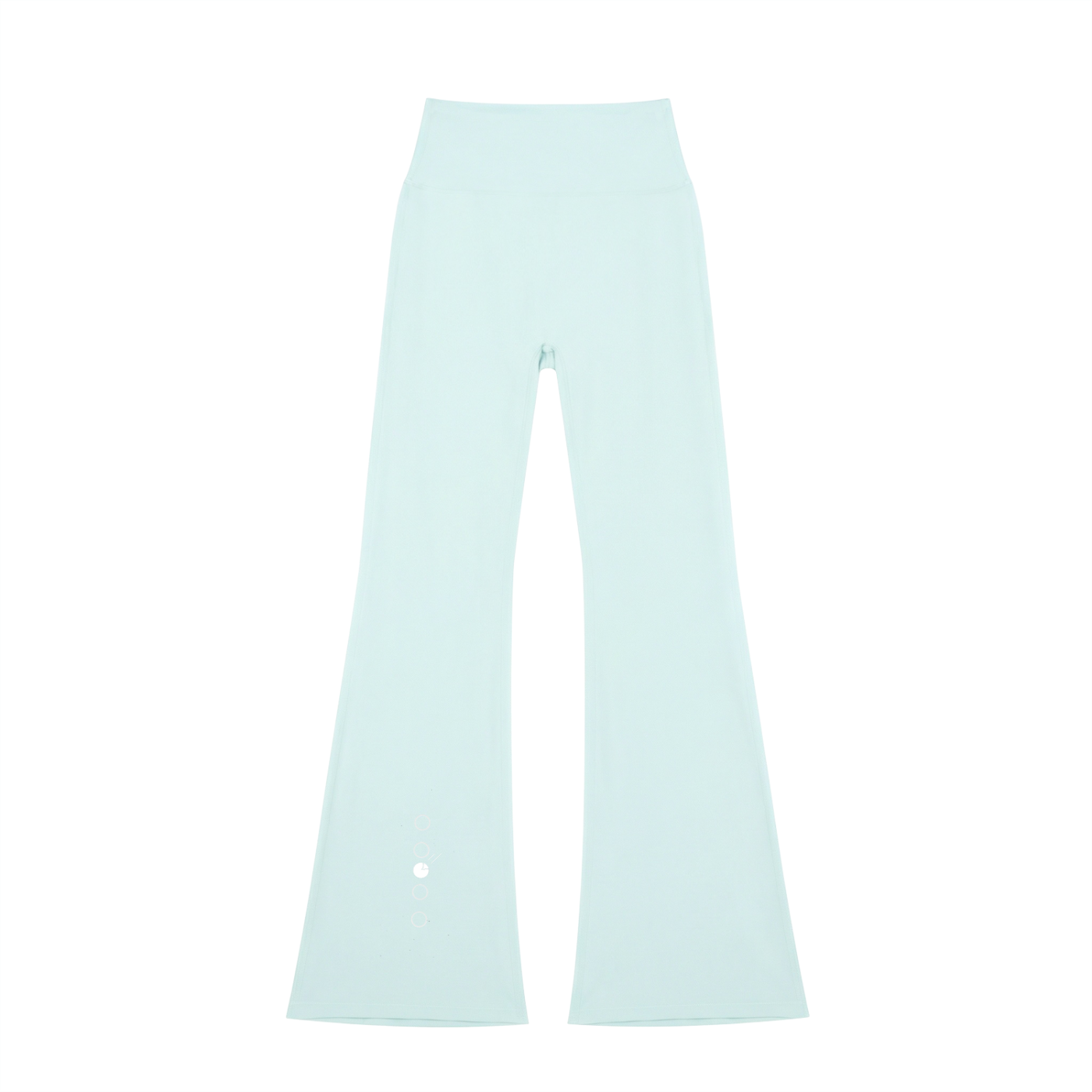 Stone Code High-Waisted Flare Leggings