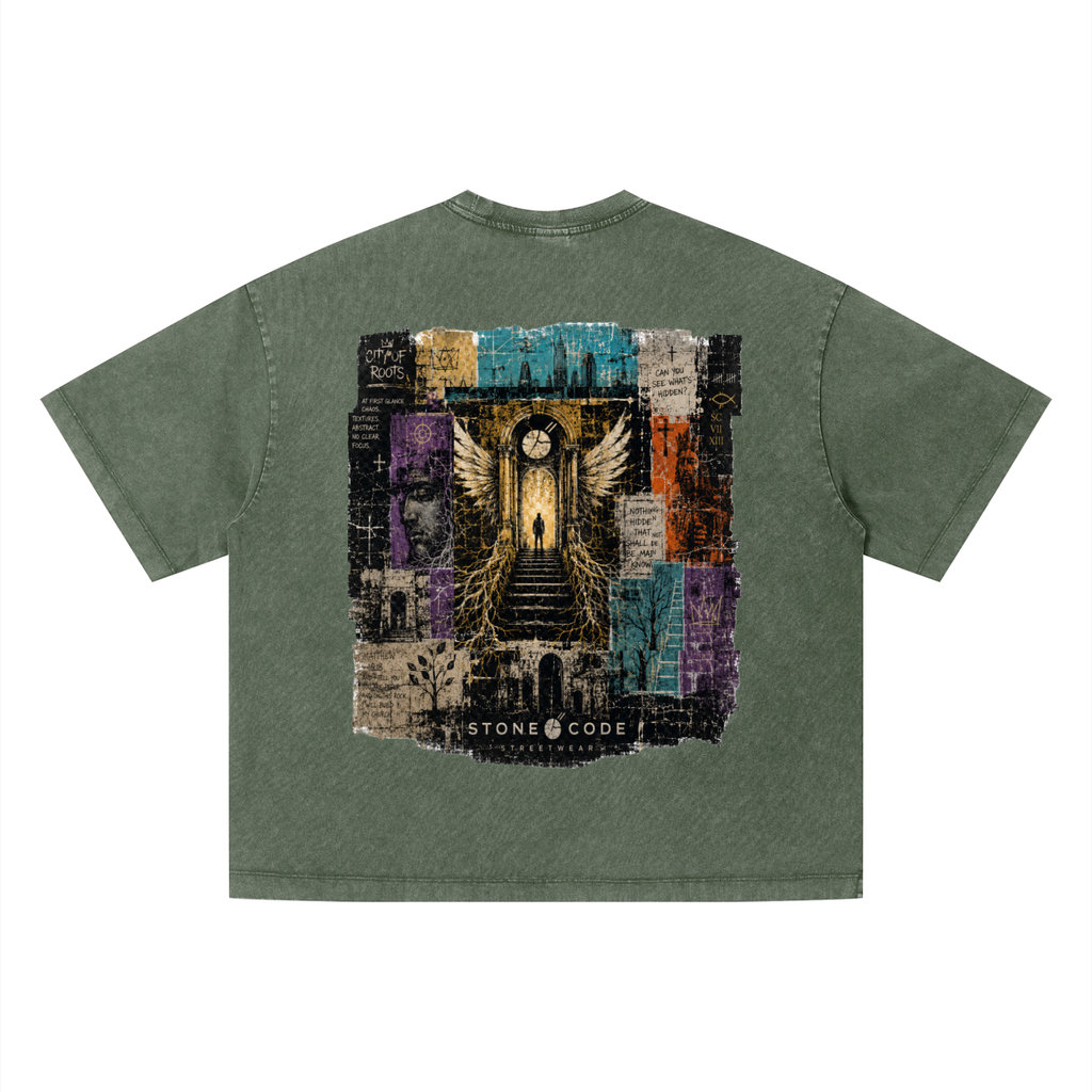 Stone Code Vintage Wash Boxy T-Shirt