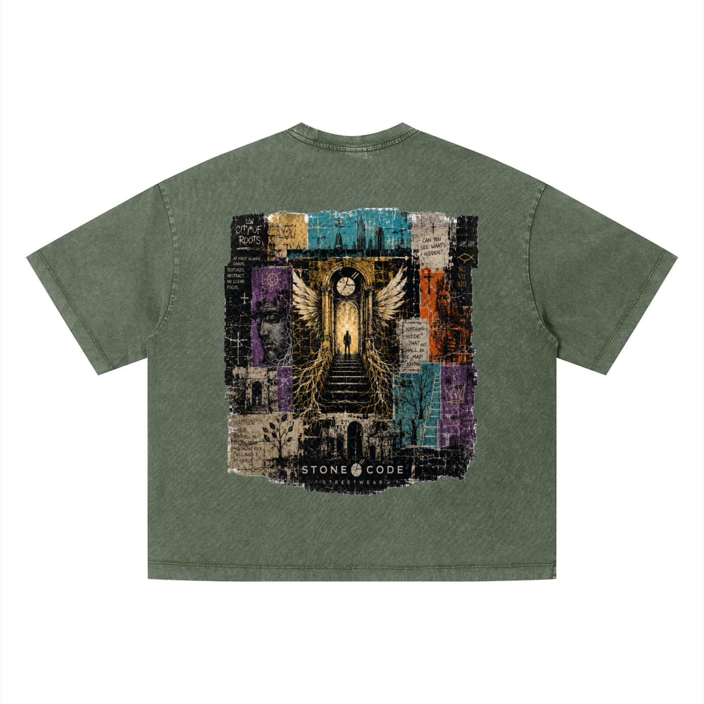 Stone Code Vintage Wash Boxy T-Shirt