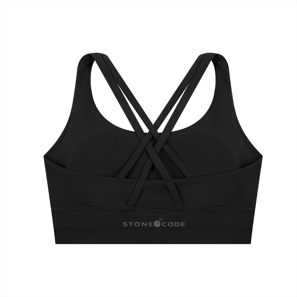 Strappy Criss-Cross Sports Bra